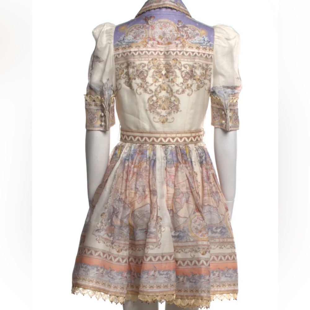Zimmermann Pastel Long Sleeve Dress - Picture 6 of 6